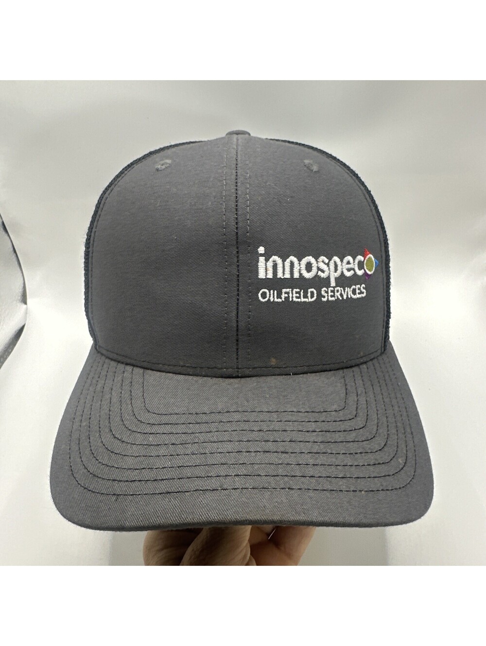 Innospec Oilfield Services Richardson 112 Embroidered Oil & Gas Trucker Hat
